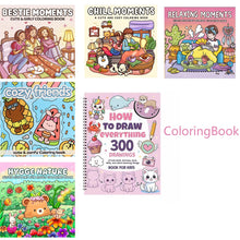 Coloring Book for Adults and Teens with Cute, Girly Scenes – A Perfect Gift to Relax Your Mind & Heart, Ideal for You