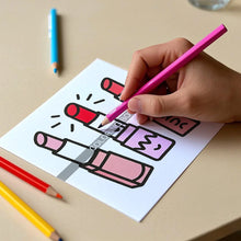 Pink-Themed Coloring Book for Adults - 24 Pages of Fun and Relaxation, Versatile Design for Creative Coloring Enthusiasts