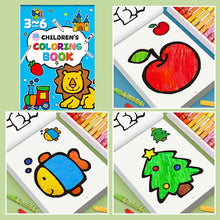 Children's Fun Coloring Book 32 Pages with Different Themes Coloring Drawing Book Size 170 × 240mm
