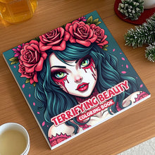 TERRIFYING BEAUTY Coloring Book for Adults Featuring Bold-easy Patterns Hand Drawing Entertainment Leisure DIY Painting Books