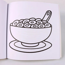 Food Drink & Sweets: Coloring Book for Adults and Kids, Bold and Easy, Simple and Big Designs for Relaxation Featuring a Variety