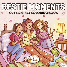 Coloring Book for Adults and Teens with Cute, Girly Scenes – A Perfect Gift to Relax Your Mind & Heart, Ideal for You